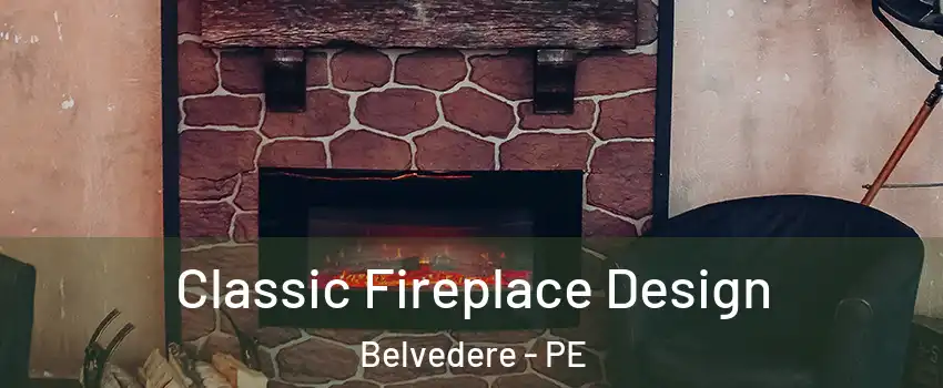  Classic Fireplace Design Belvedere - PE