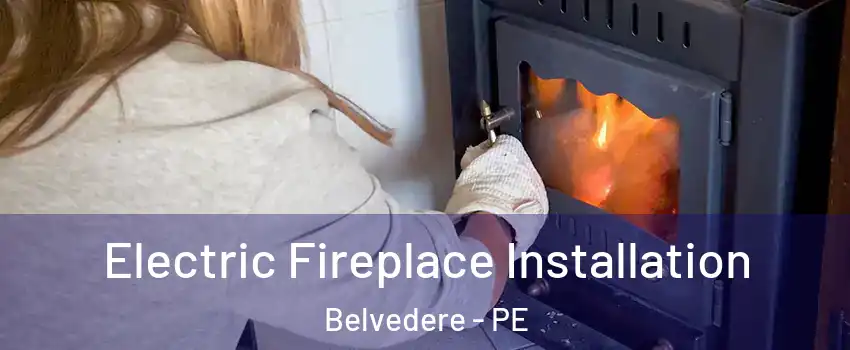  Electric Fireplace Installation Belvedere - PE