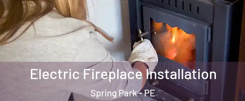  Electric Fireplace Installation Spring Park - PE