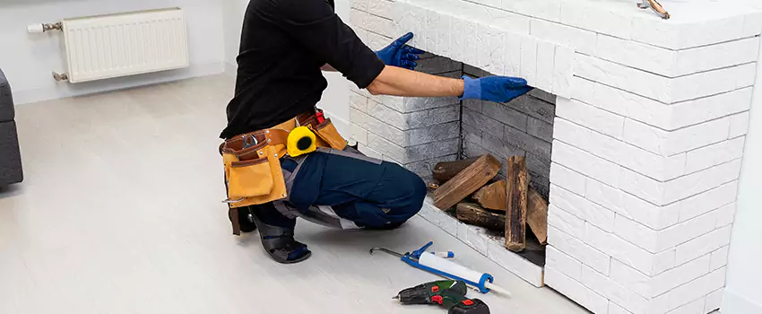 Fixing Electric Fireplace Problem in Victoria Park, Prince Edward