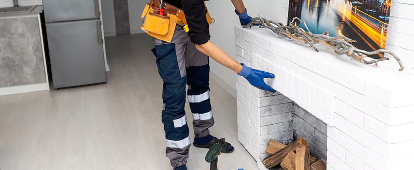 Outdoor Fireplace Restoration in Victoria Park, Prince Edward
