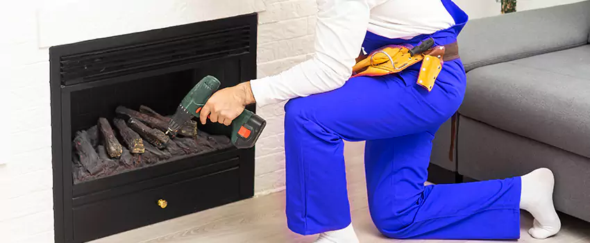 B-Vent Gas Fireplace Installation in Victoria Park, PE