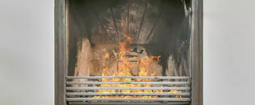 Travis Industries Linear Gas Fireplace Installation in Victoria Park, Prince Edward