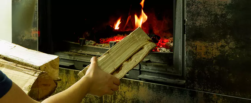 Wood Stove Heat Resistant Wall Repair in Victoria Park, Prince Edward