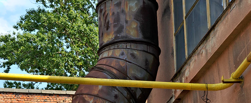 Lightning Protection Installation System for Industrial Chimneys in Victoria Park, Prince Edward