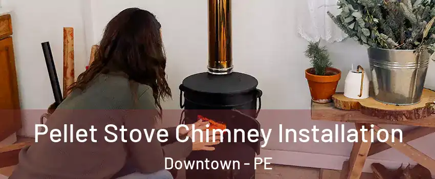  Pellet Stove Chimney Installation Downtown - PE