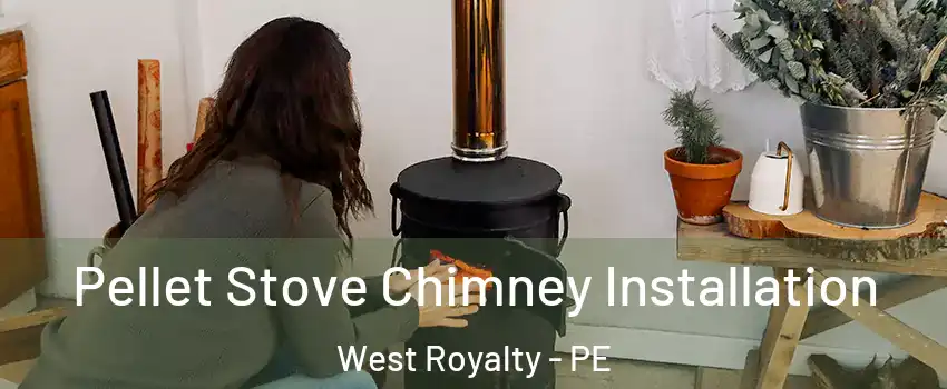  Pellet Stove Chimney Installation West Royalty - PE