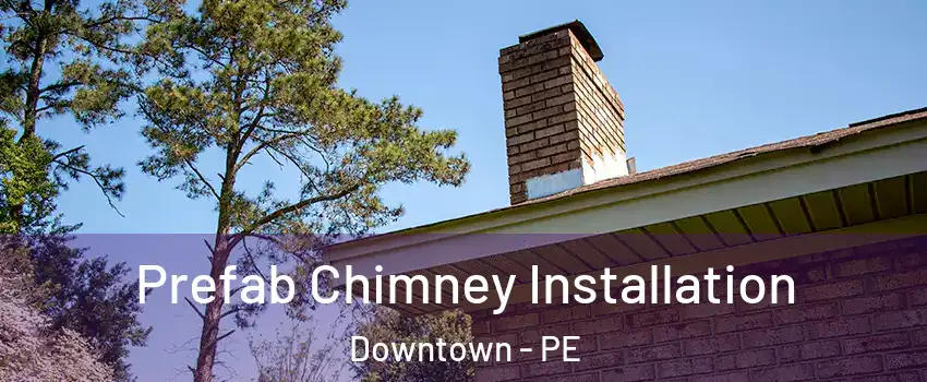  Prefab Chimney Installation Downtown - PE
