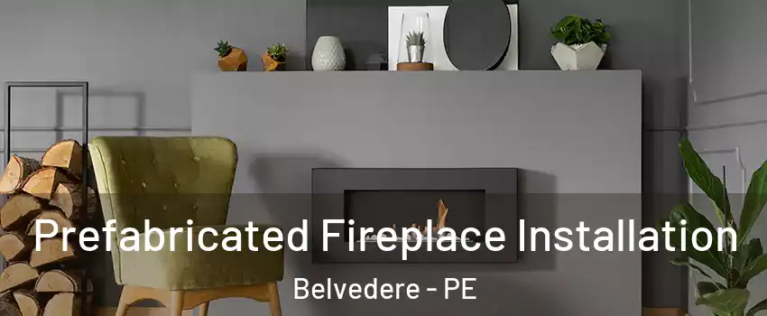 Prefabricated Fireplace Installation Belvedere - PE