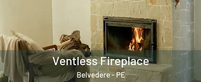  Ventless Fireplace Belvedere - PE